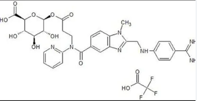Dabigatran Acyl-O2-D-Glucuronide Trifluoroacetic Acid Salt